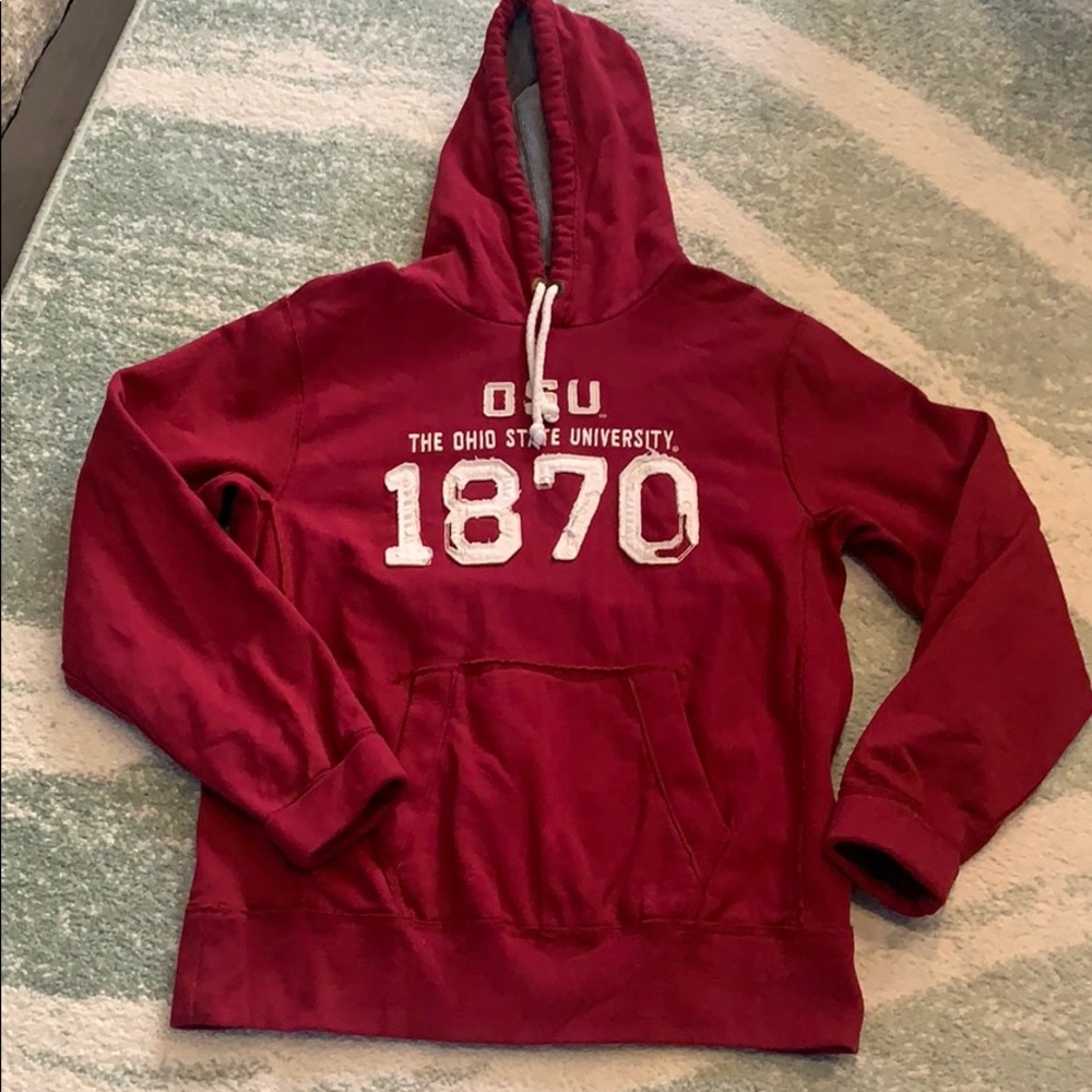 OSU Distressed Hoodie